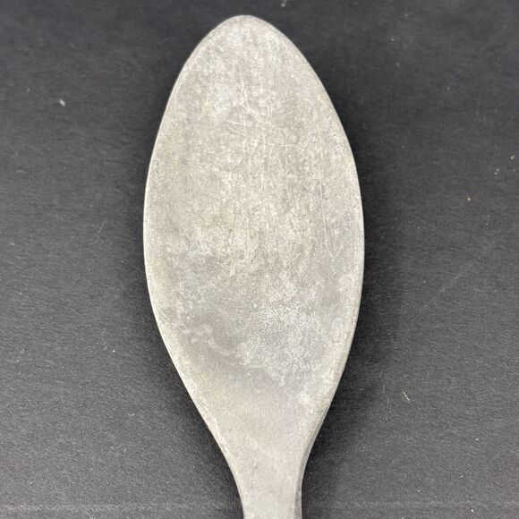 Vintage Aluminum Grey Tree Branch Twigs Serving Set Salad Mixing Spoons - Picture 7 of 16